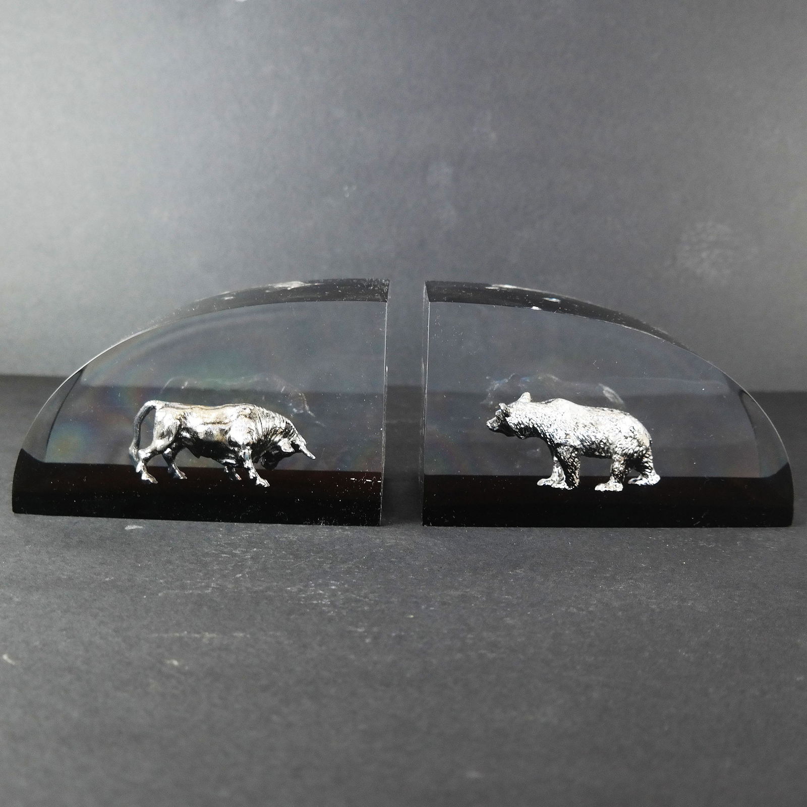 Two Pairs of Executive Stature Bookends (1 of 7)