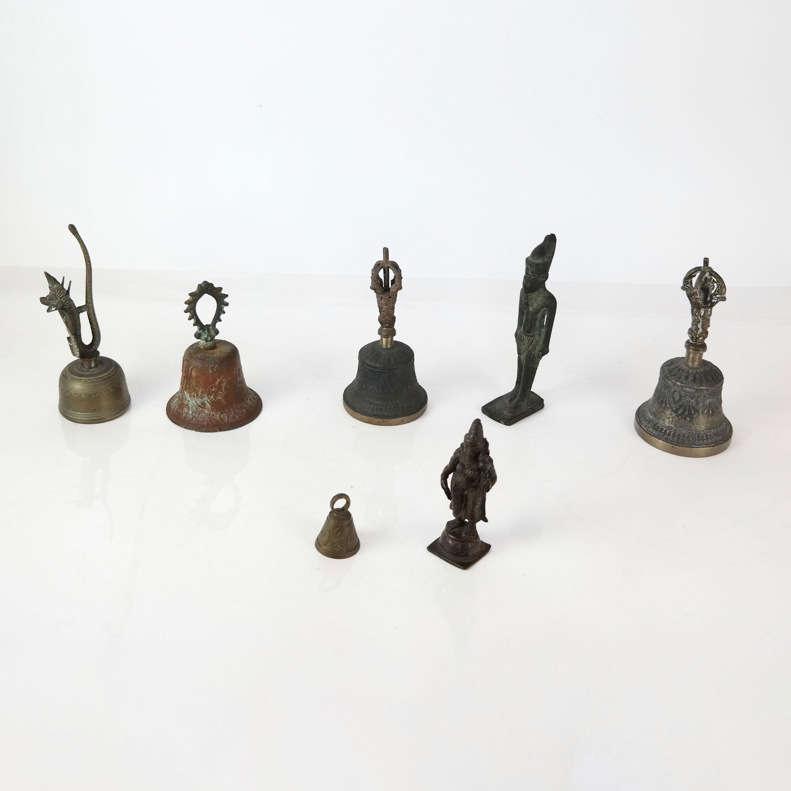 Lot of 7 Indian Metal Articles (1 of 8)