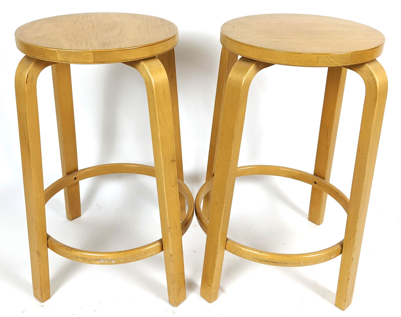 Pair of Modern Bar Stools (1 of 9)