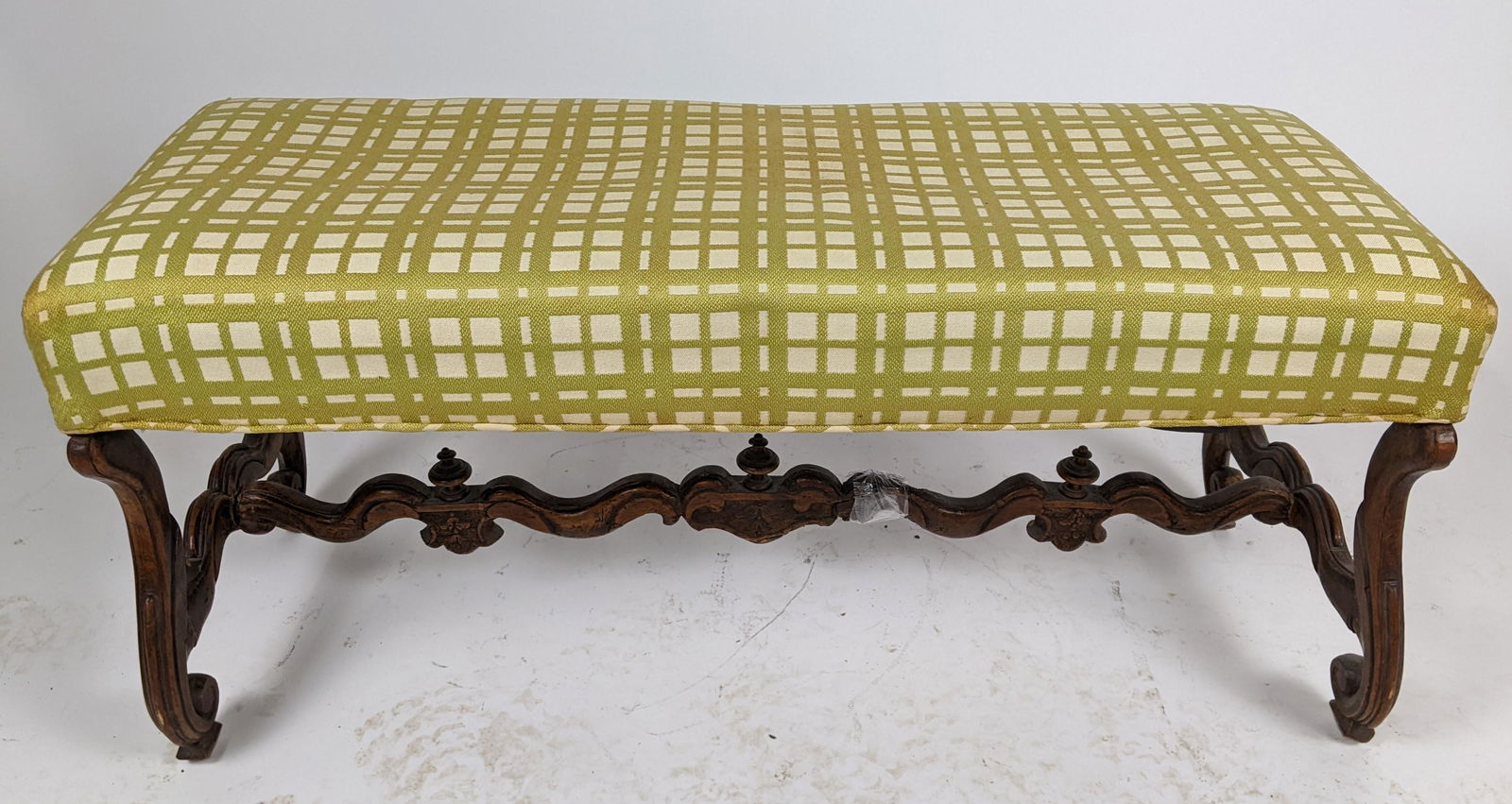 Italian-Style Walnut Window Bench (1 of 10)