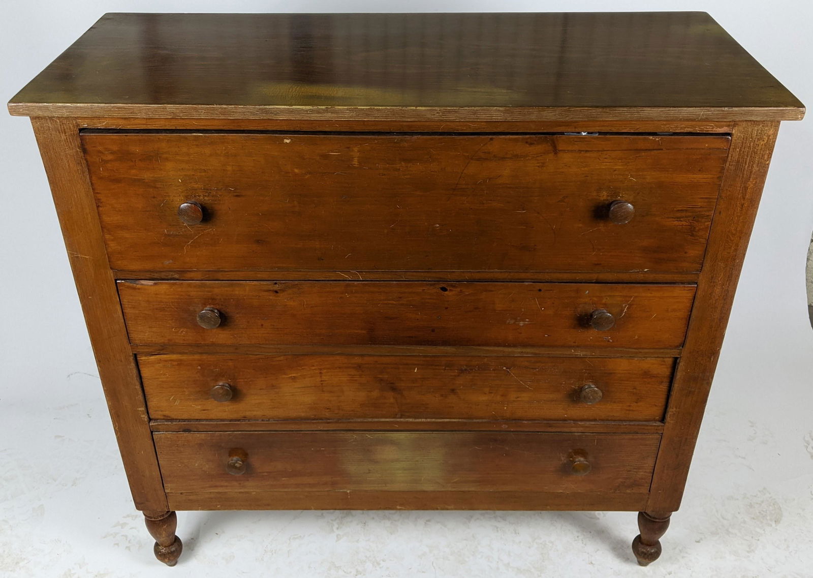 19th C. American Pine Chest (1 of 10)