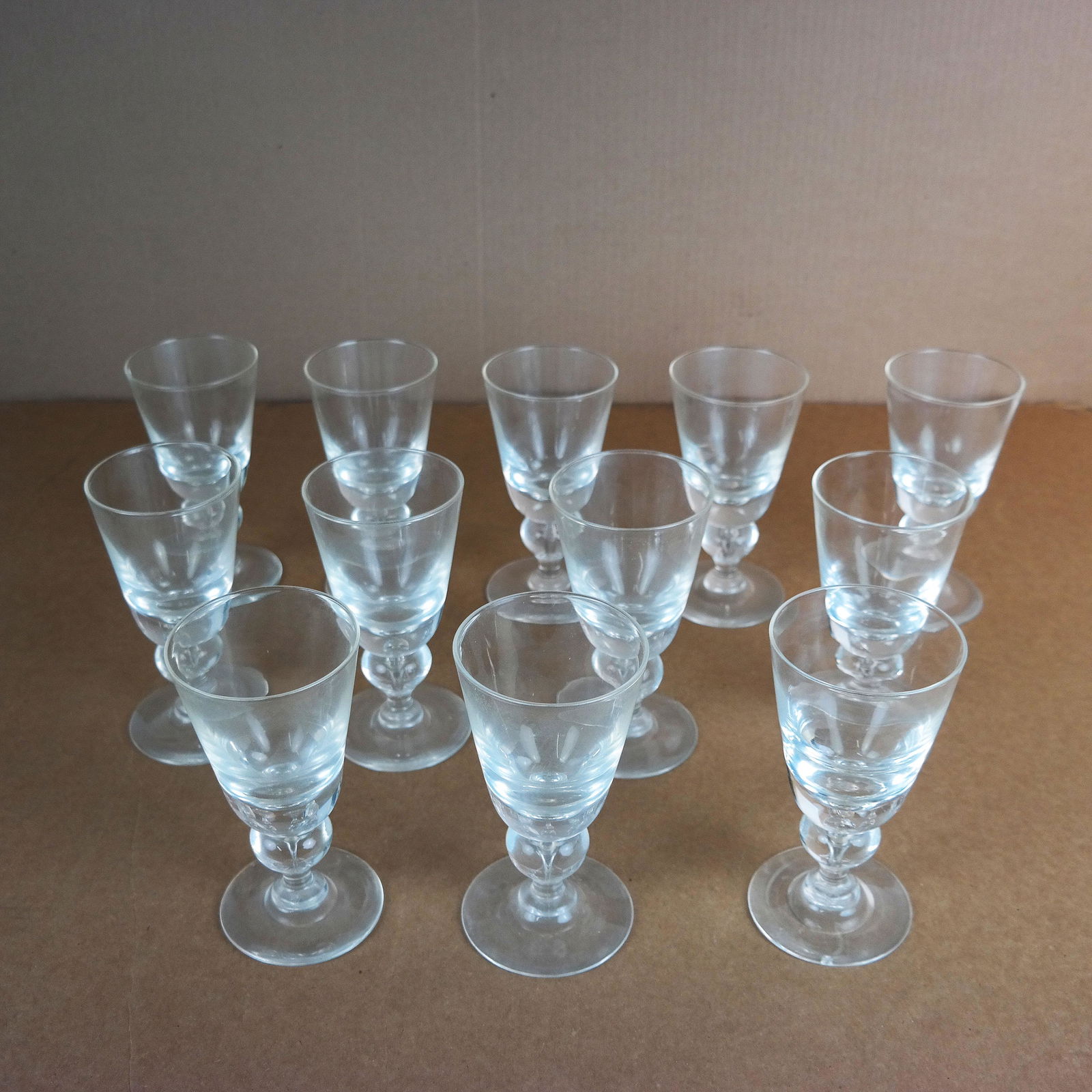 Set of 12 Steuben Tall Stem Glasses (1 of 9)