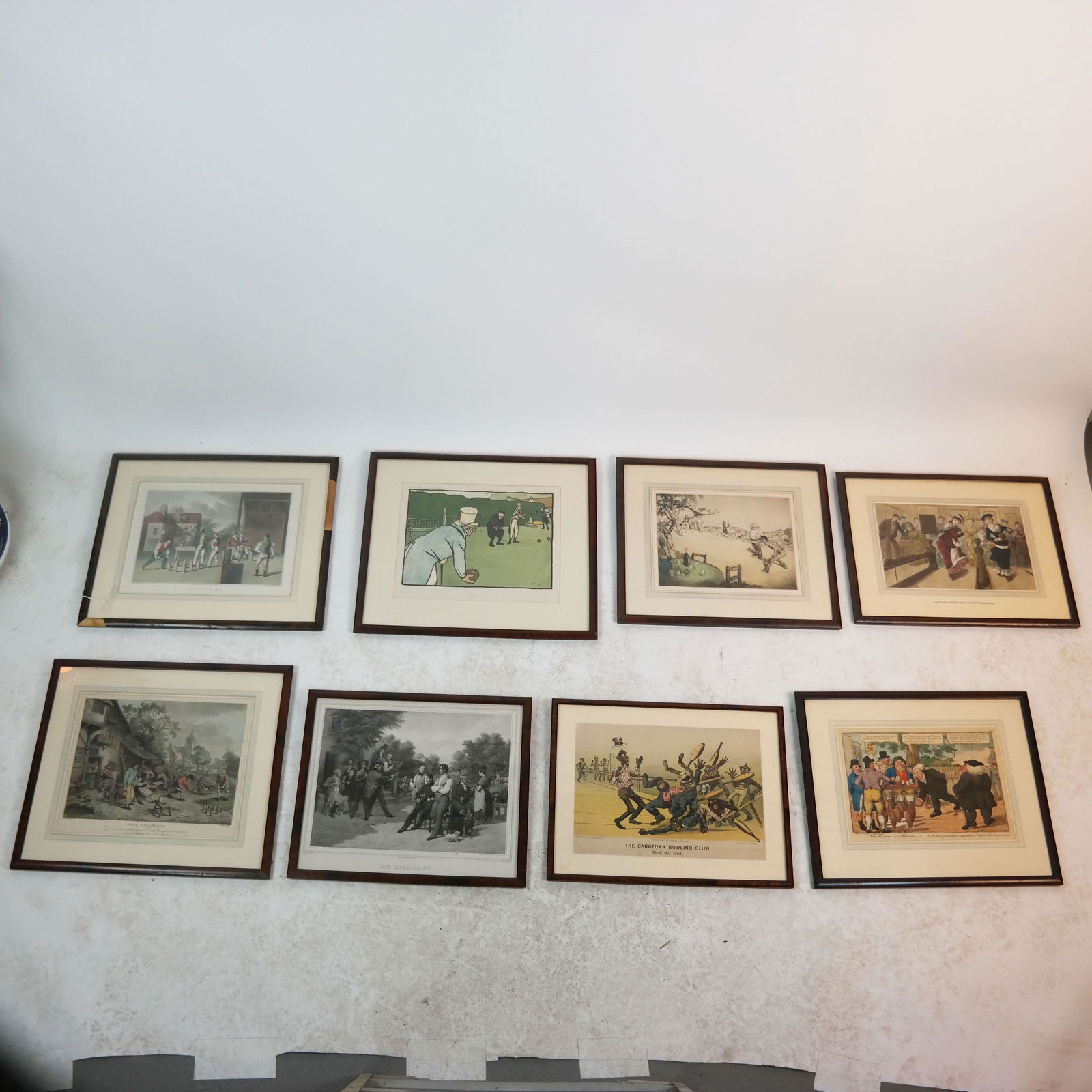 8 Assorted Bowling Themed Prints (1 of 18)