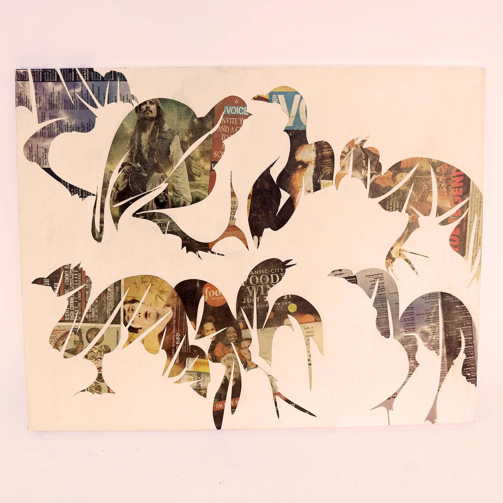 Jane GREER: Untitled Mixed Media Painting (1 of 8)