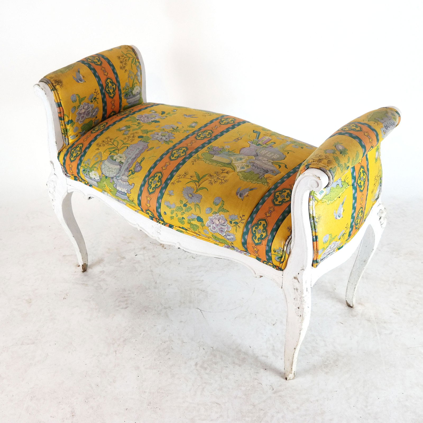 Louis XV-Style Window Bench (1 of 5)