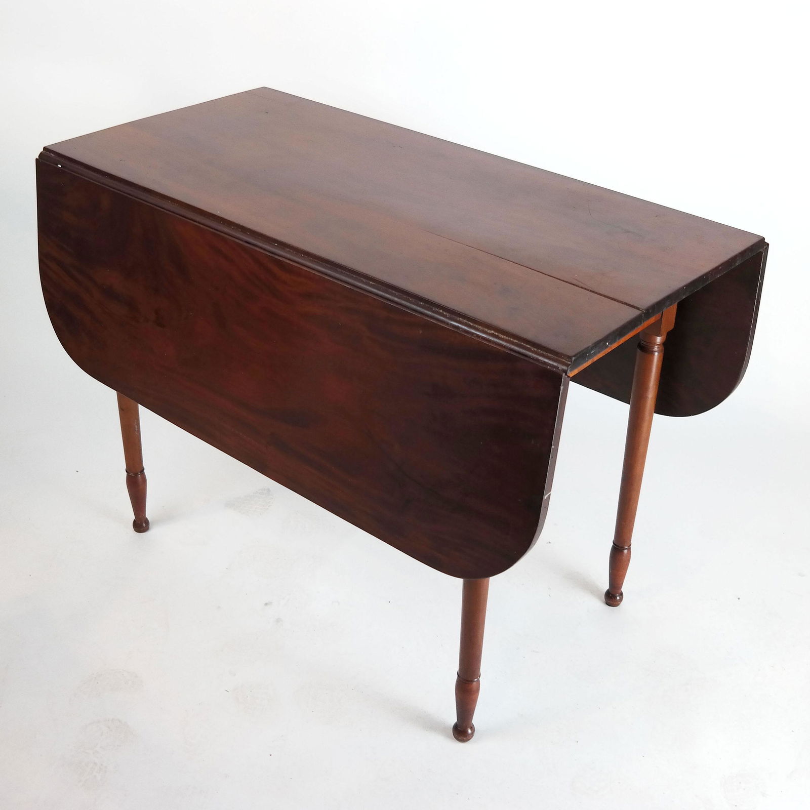 19th C. American Drop Leaf Table (1 of 8)