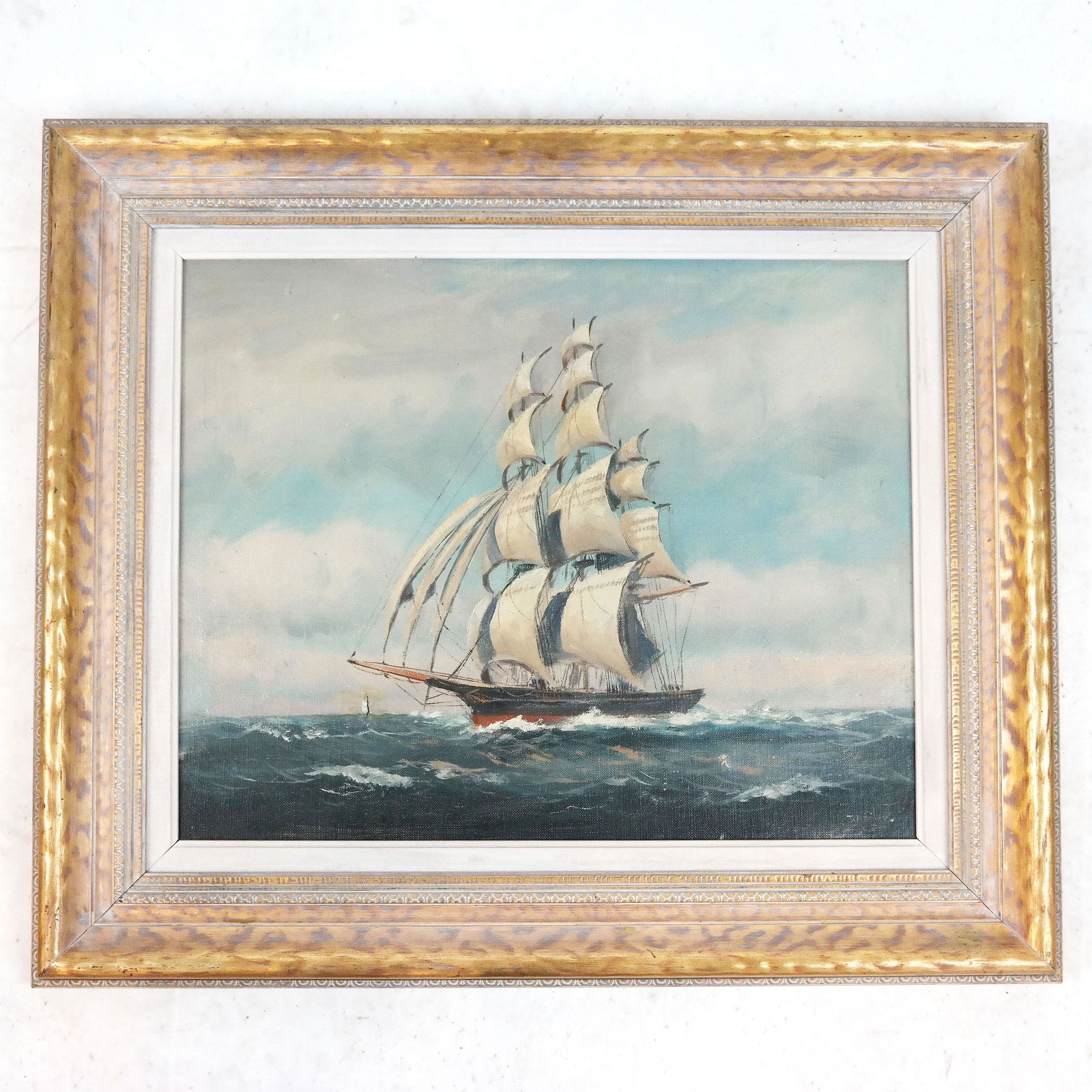 Seascape Scene - Oil Painting (1 of 6)