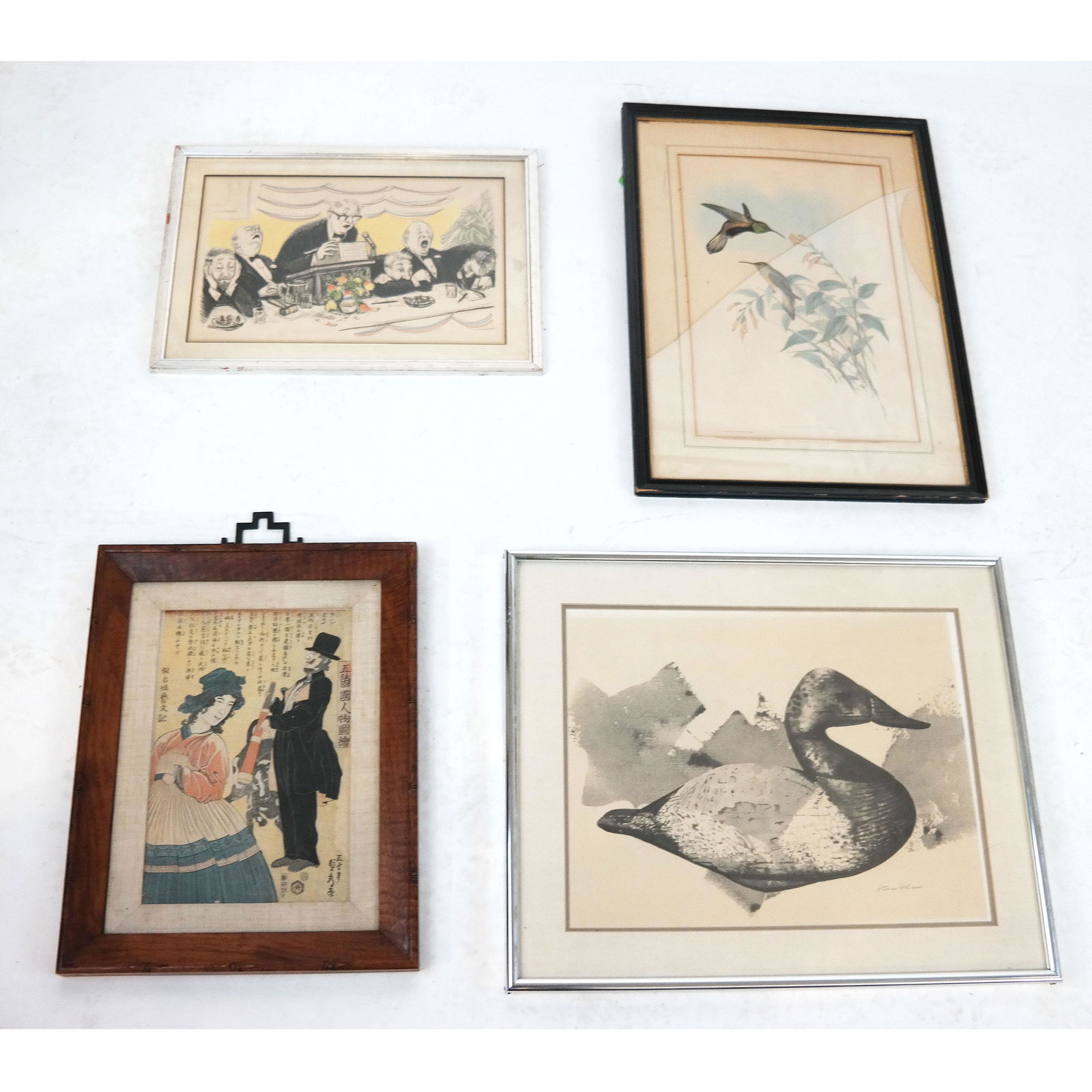 Group of Four Framed Prints (1 of 10)
