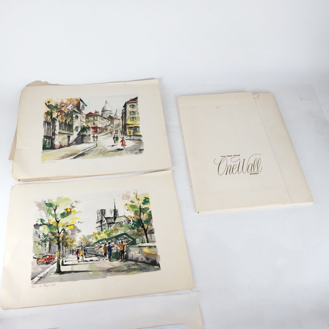 Lot of 10 Prints & Folio of Prints (1 of 19)