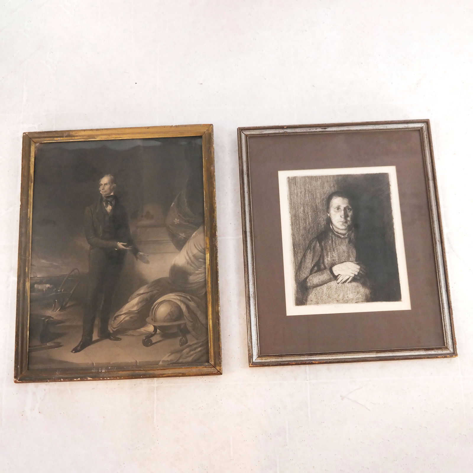 Two Portraits: Etching and Print (1 of 9)