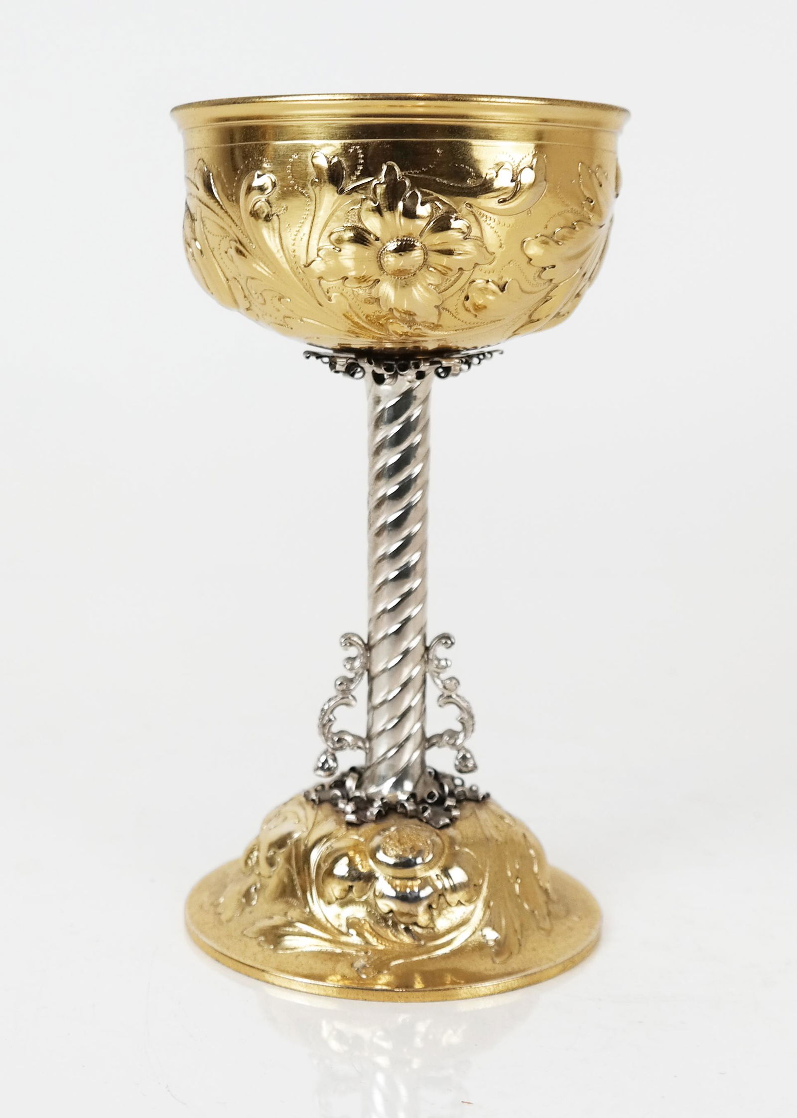 Gilt Continental Silver Chalice / Goblet (1 of 7)