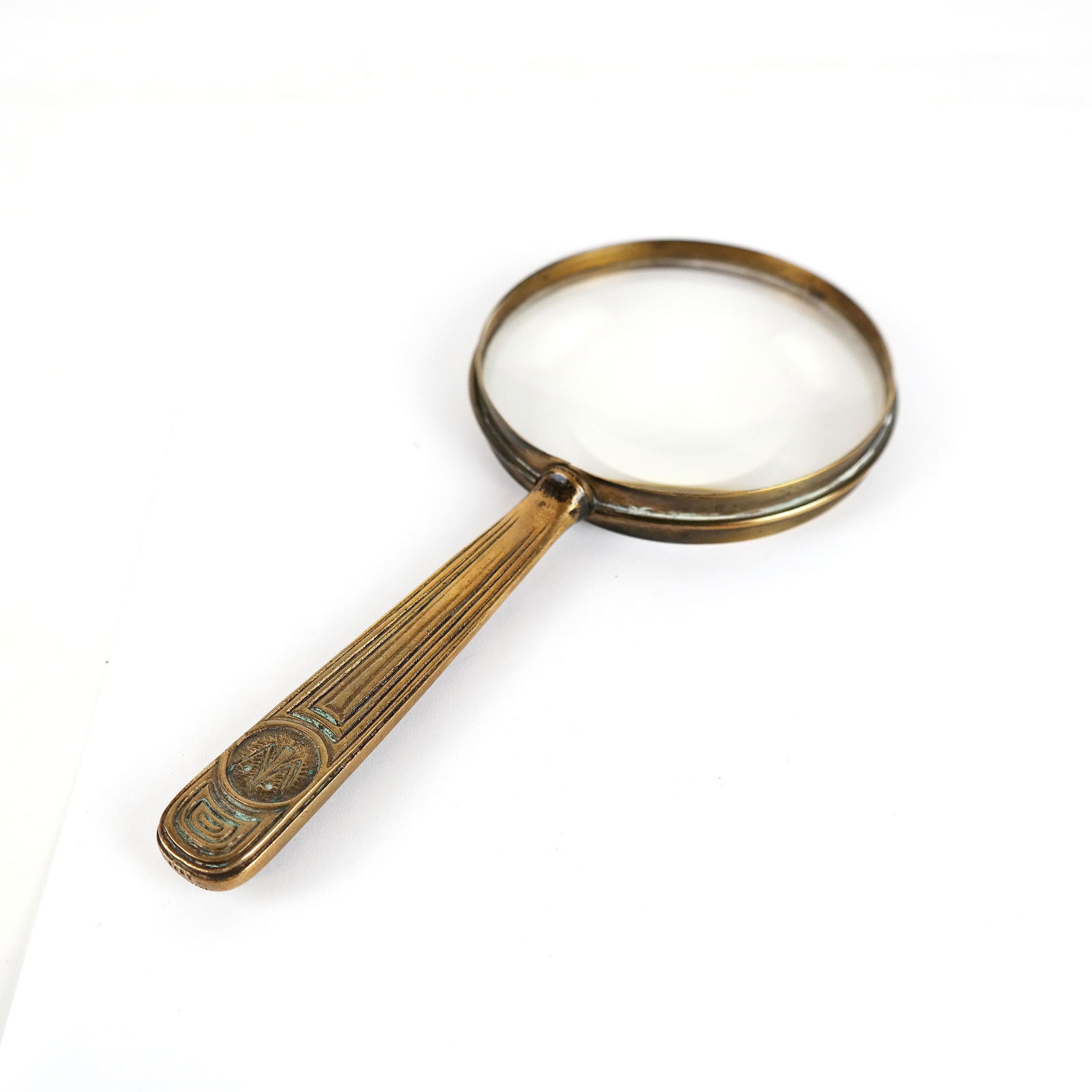 Tiffany Studios Bronze-Handled Magnifying Glass (1 of 6)
