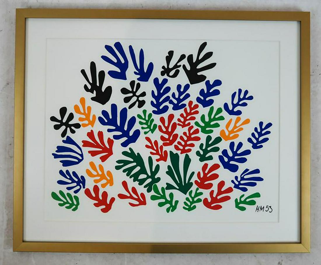 MATISSE Exhibition Poster "La Gerbe" - MOMA (1 of 5)