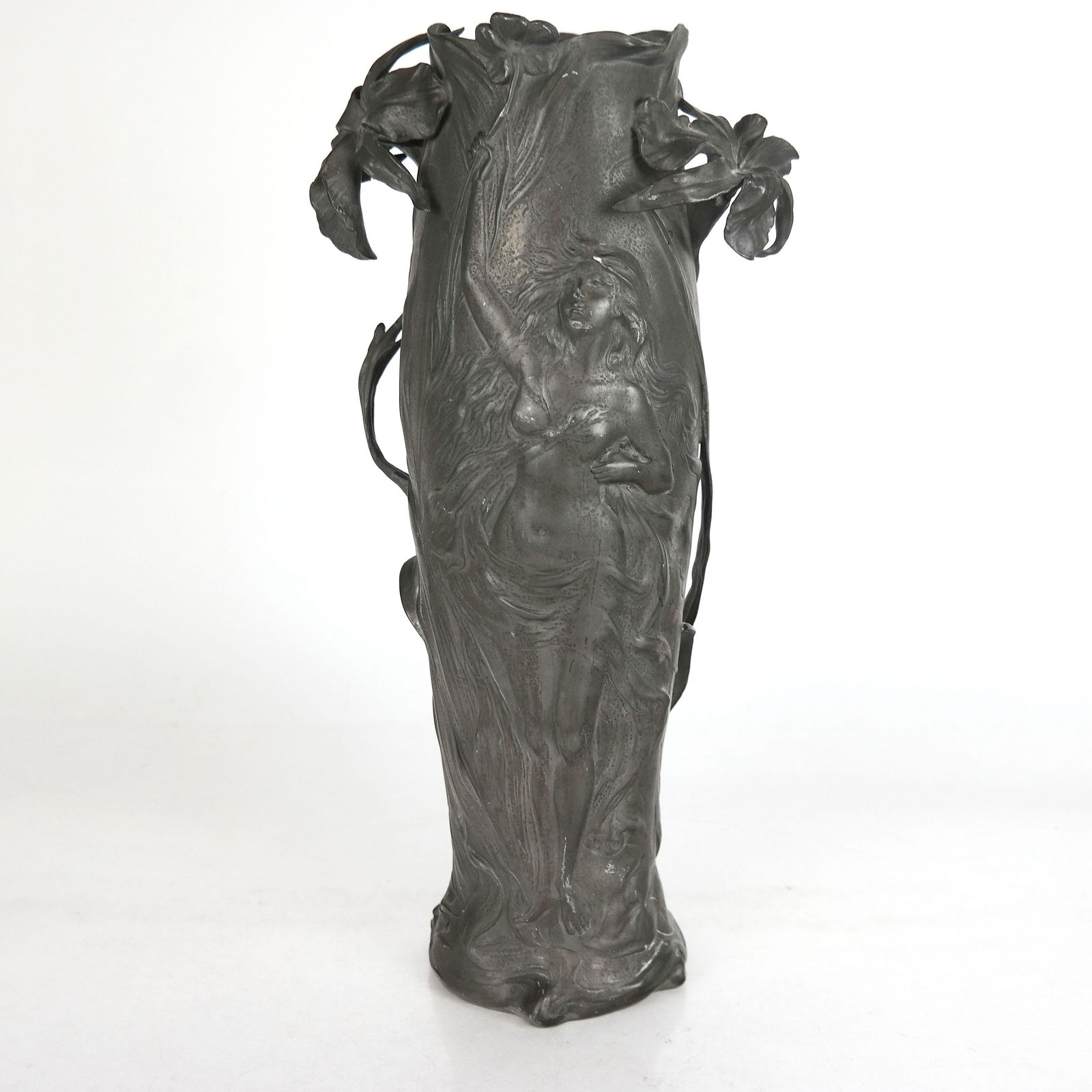 Art Nouveau Pewter Vase (1 of 11)