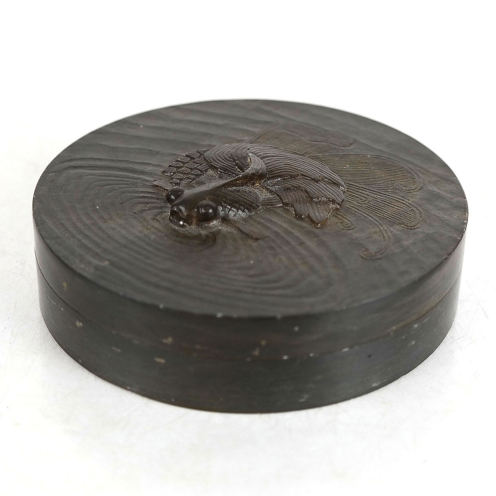 Asian Round Ink Box (1 of 8)