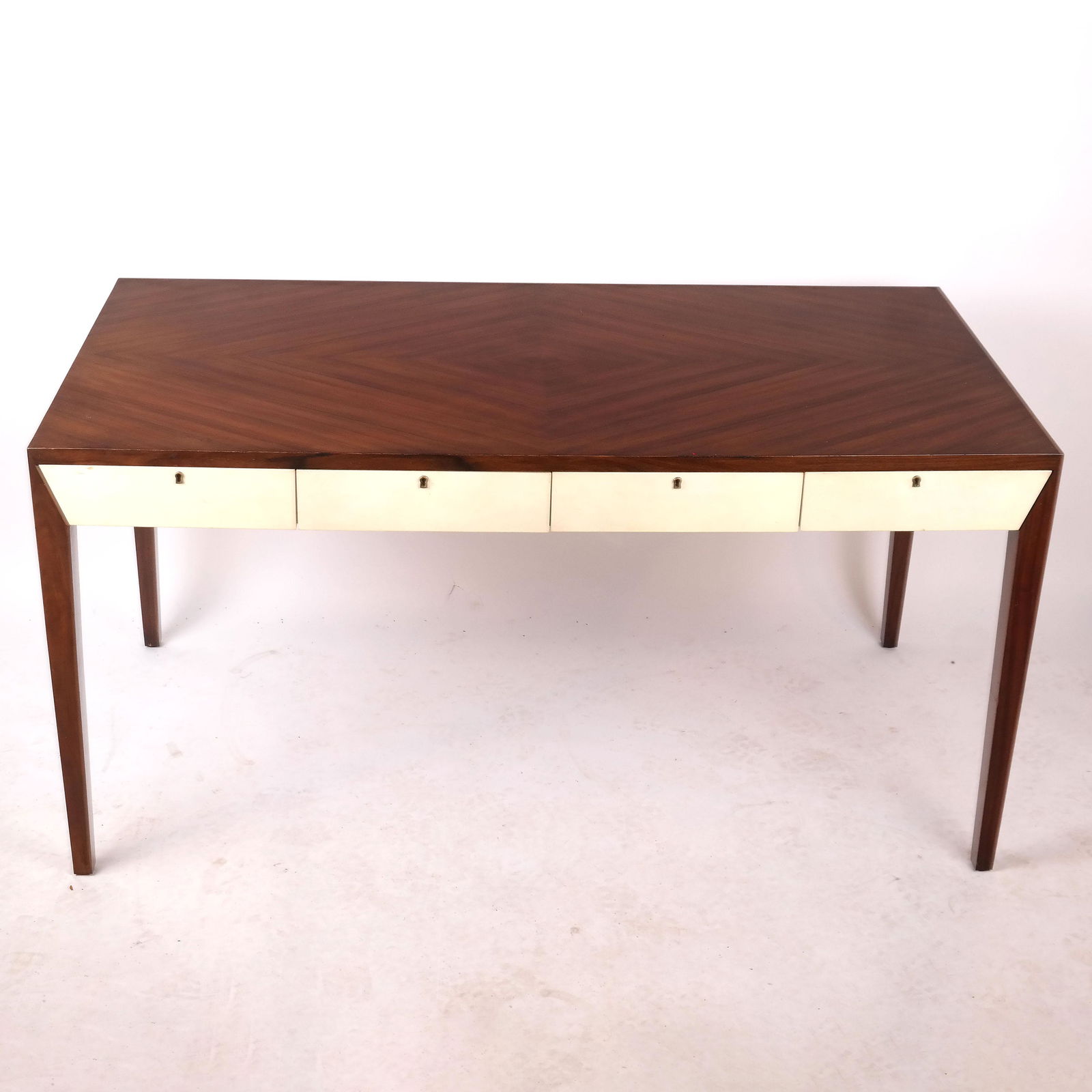 Modern Contemporary Mahogany Desk (1 of 8)