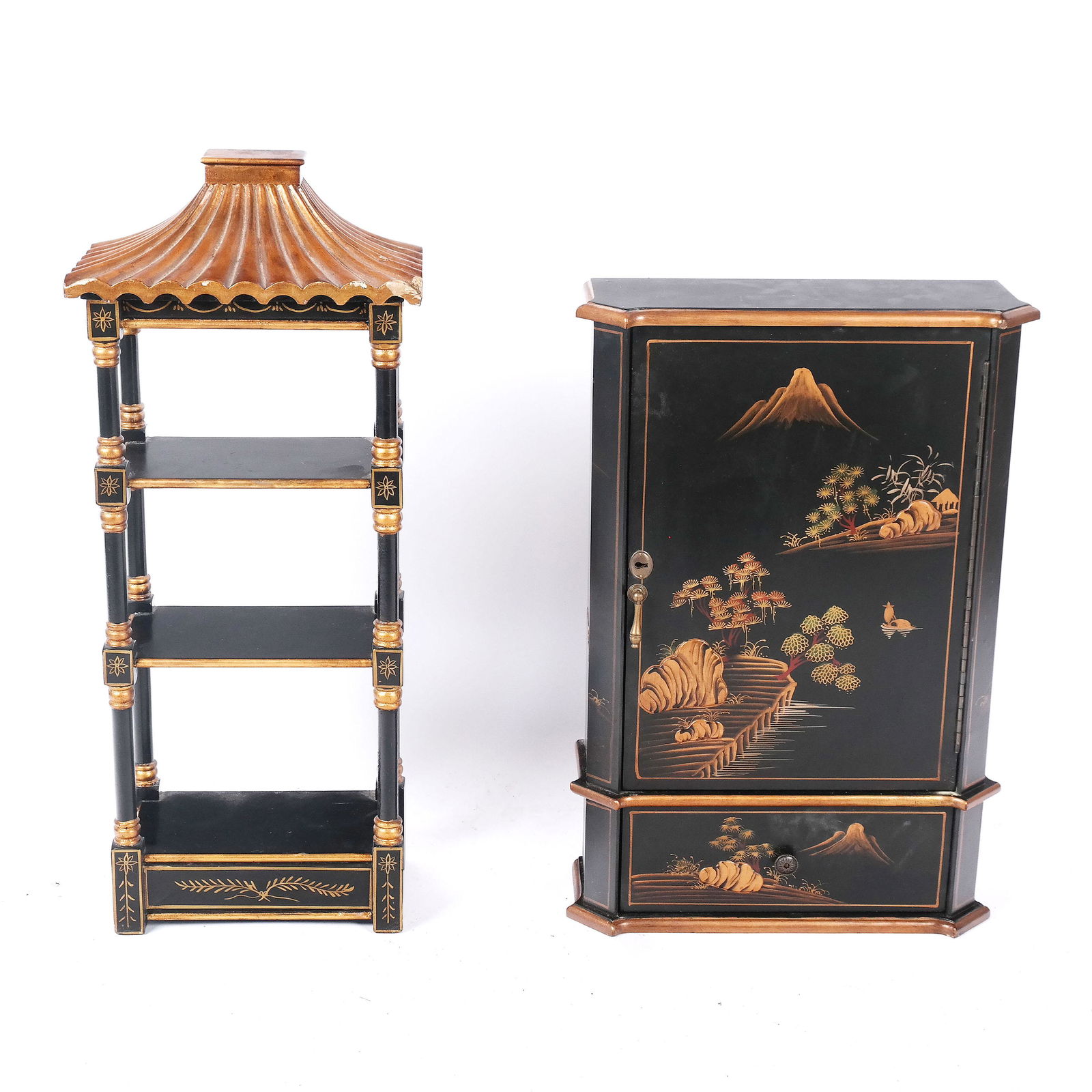 Two Small Chinoiserie Cabinets (1 of 5)