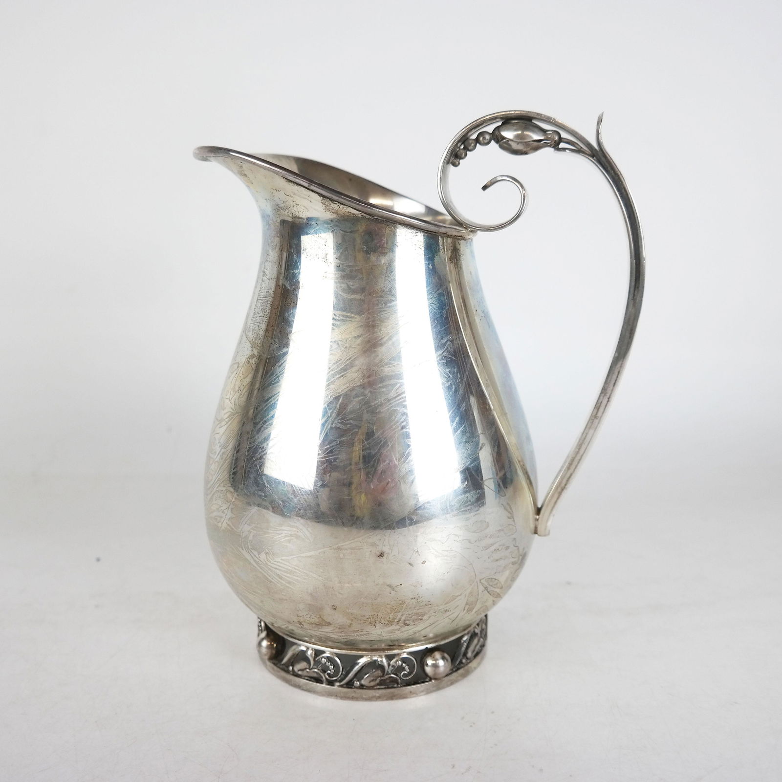 International Sterling Silver Pitcher (1 of 10)
