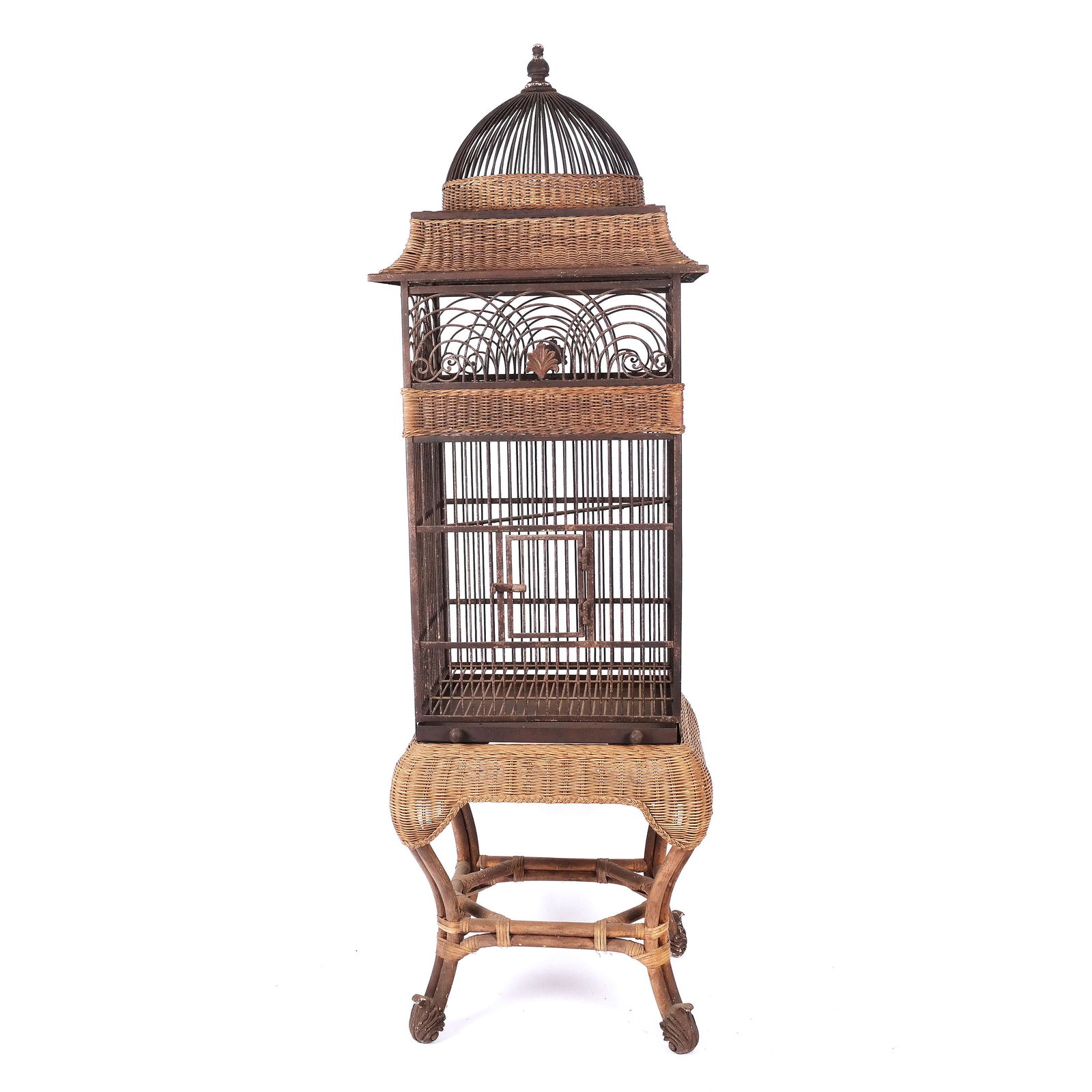 Victorian Birdcage on Stand (1 of 11)
