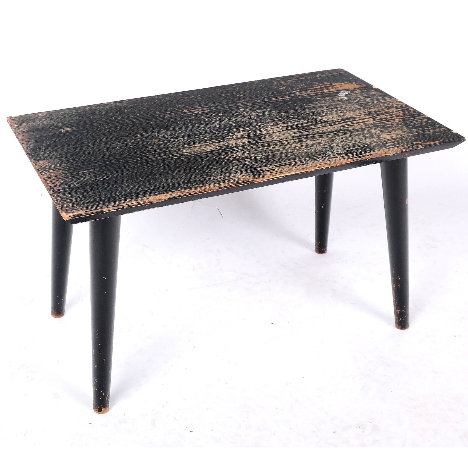 Mid-Century Modern Ebonized Low Table (1 of 7)