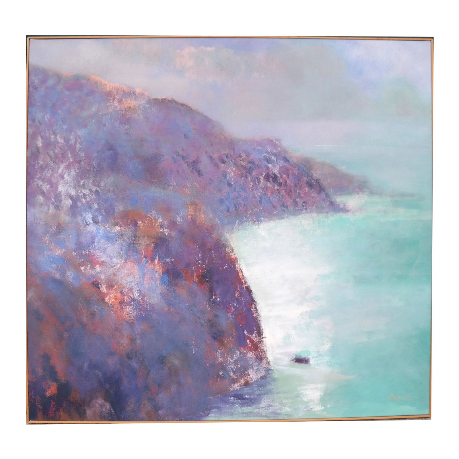 Richard BOGART: Seascape - Acrylic Painting (1 of 10)