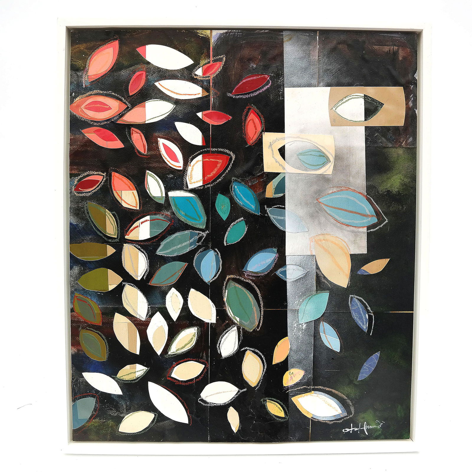 Harlan BRANDON: Falling Leaves - Mixed Media (1 of 8)