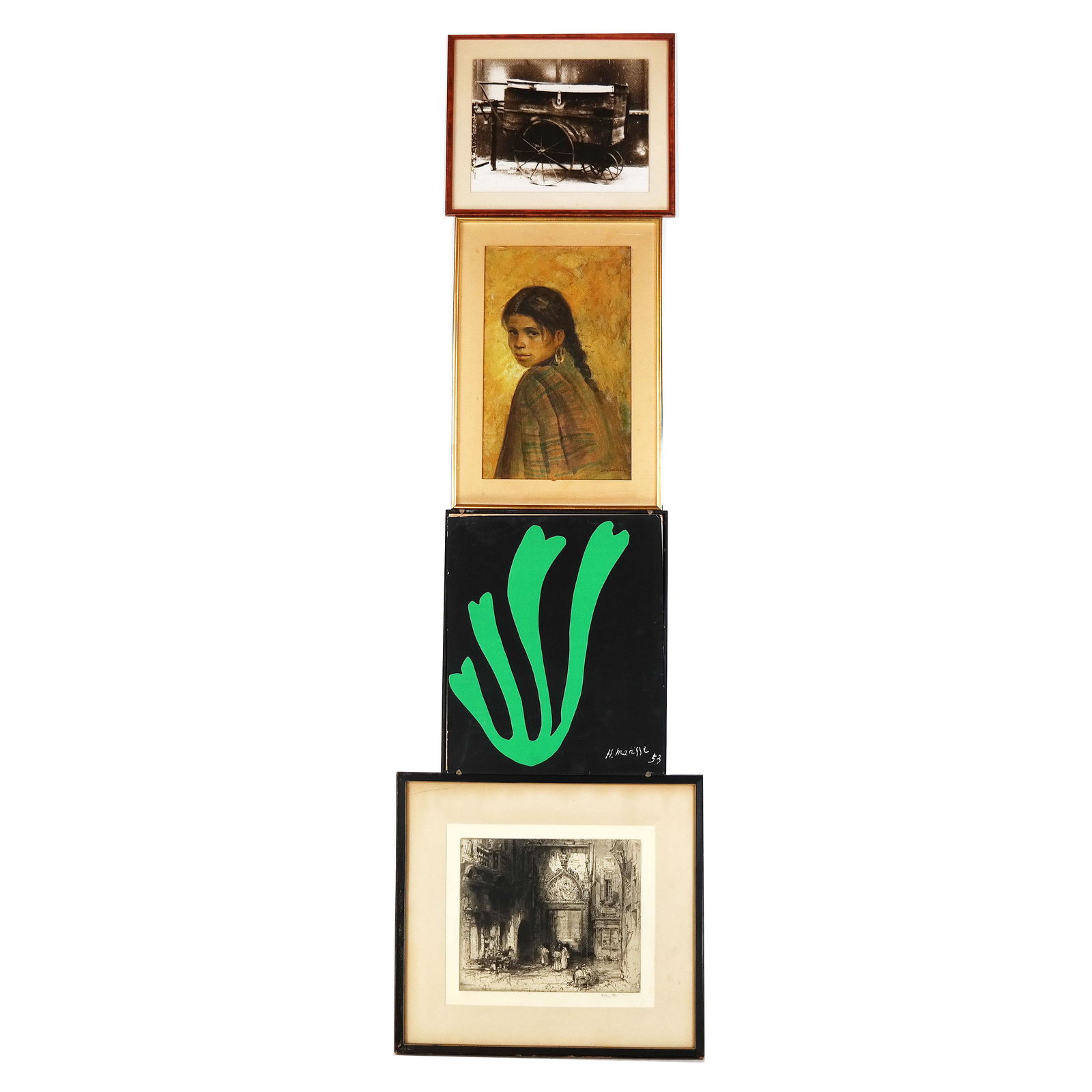 4 Assorted Framed Works (1 of 14)