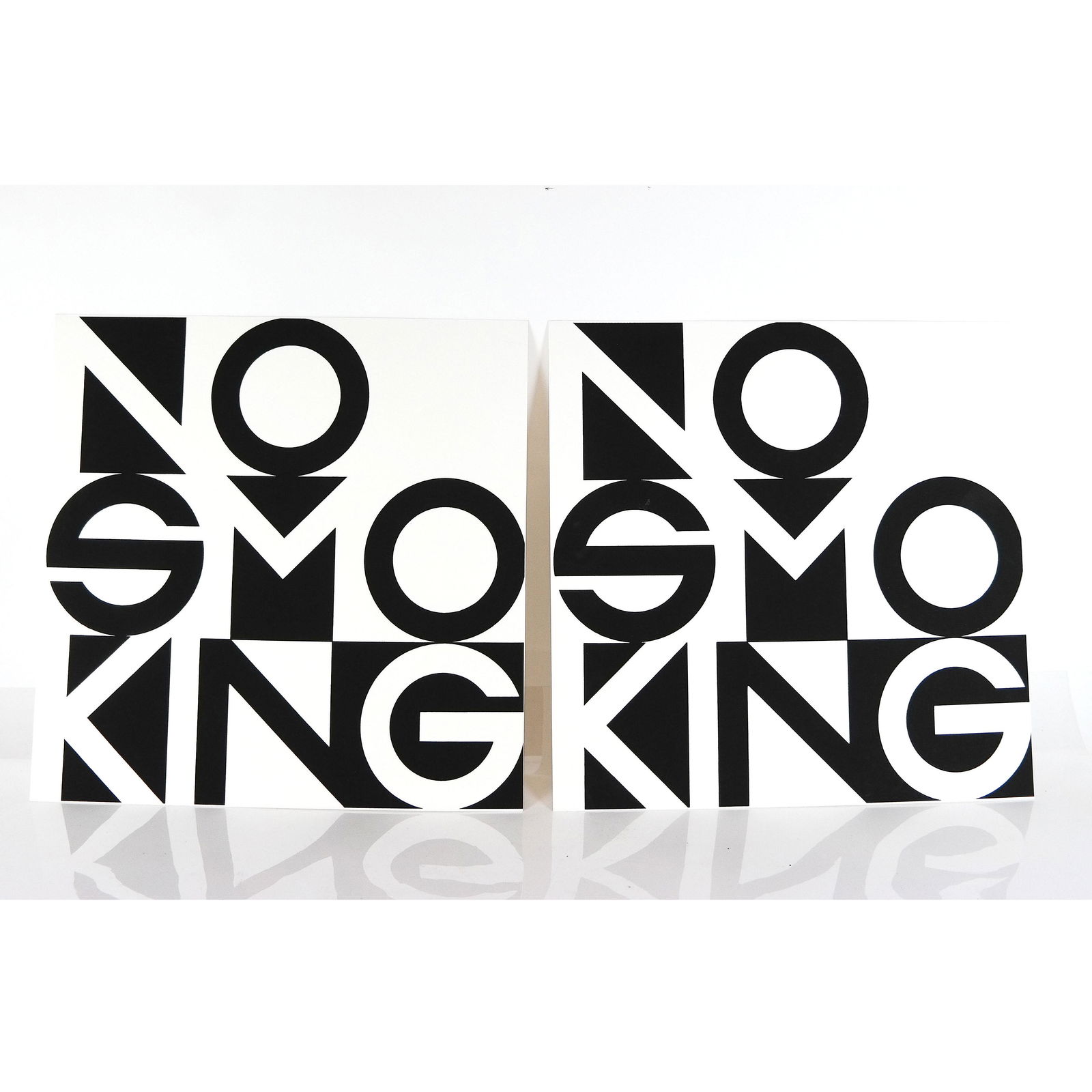 Geo. BRECHT / MACIUNAS: Two Silk Screens (1 of 4)