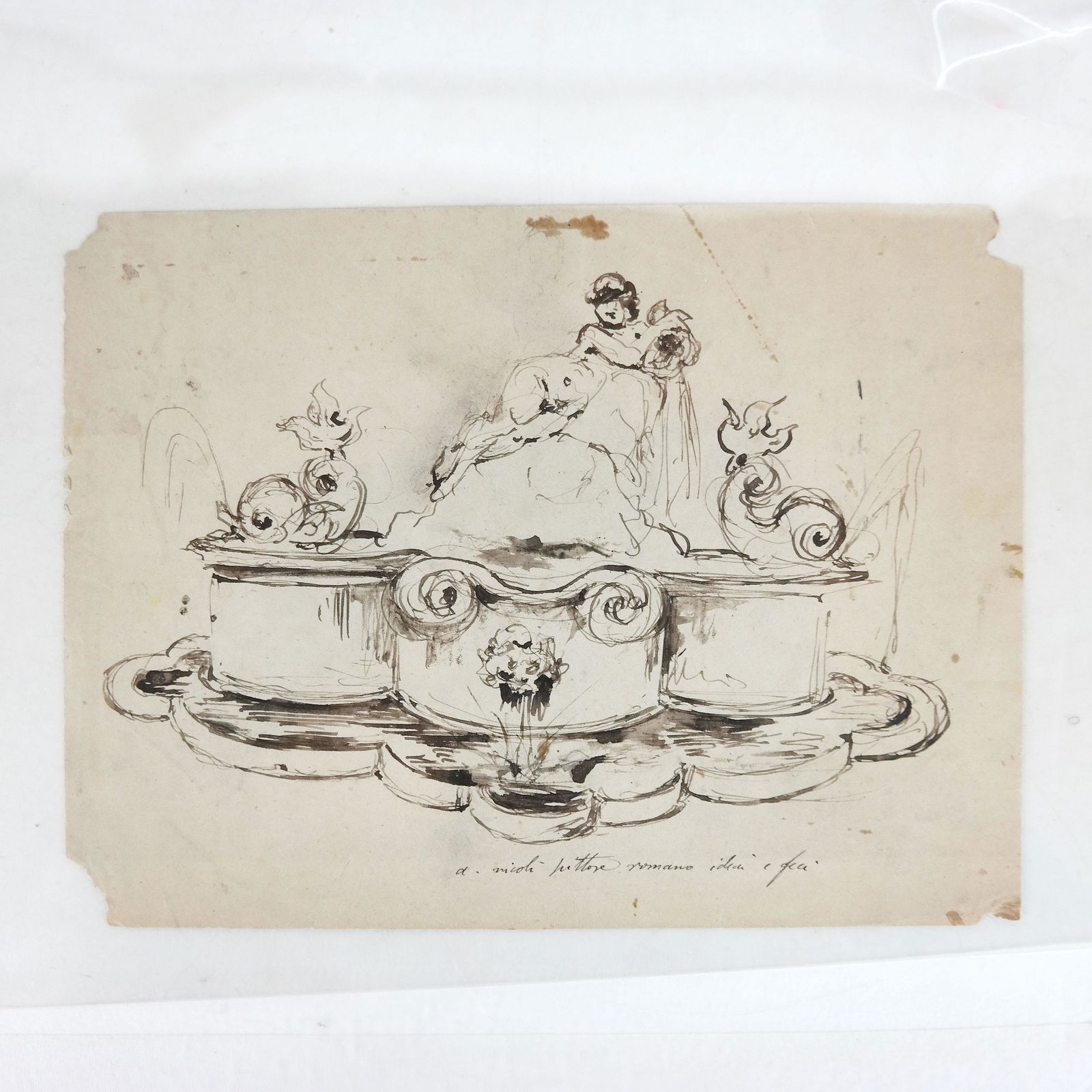 Old Master-Style Pen and Ink Drawing (1 of 5)