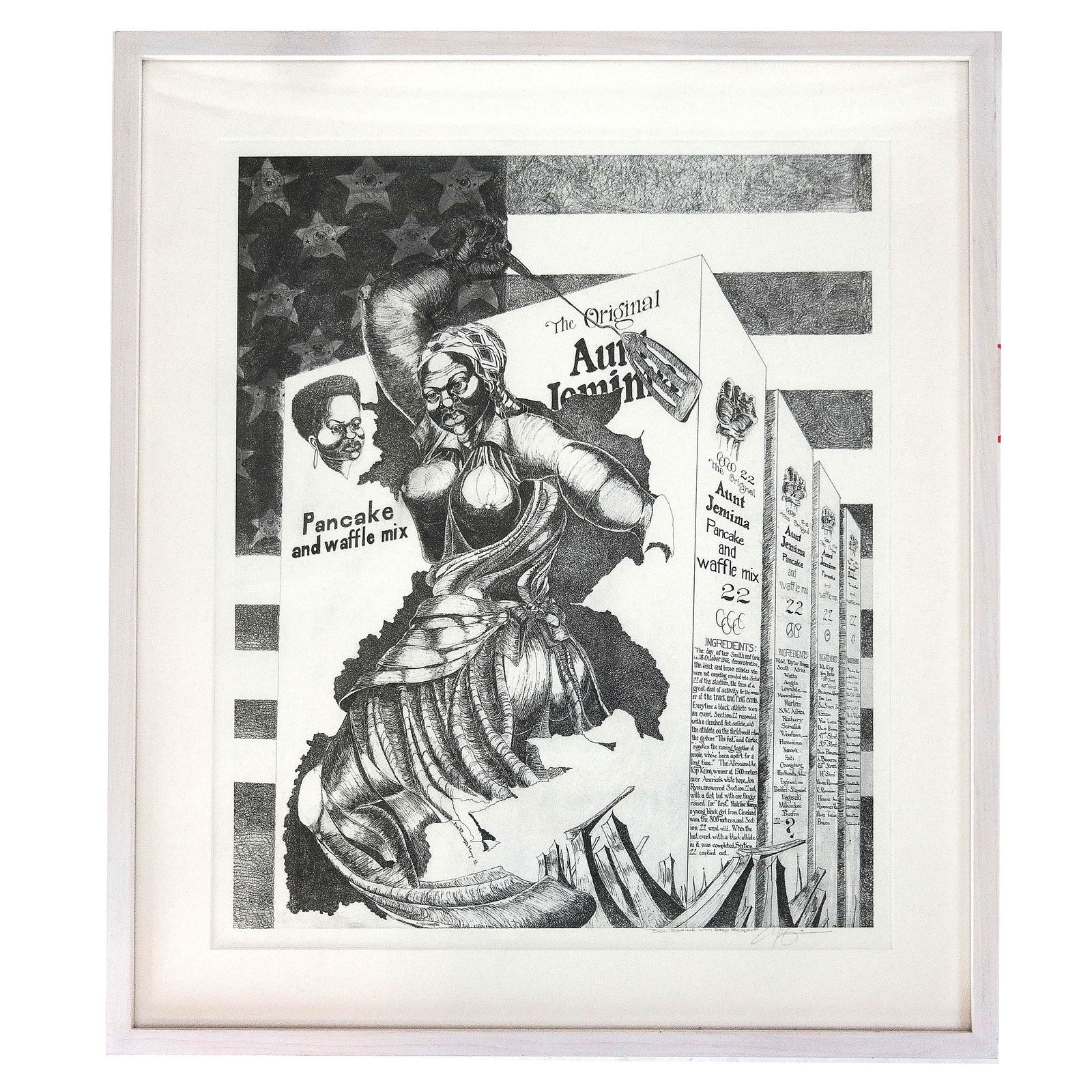 Murray DEPILLARS: "Aunt Jemima" - Lithograph (1 of 7)