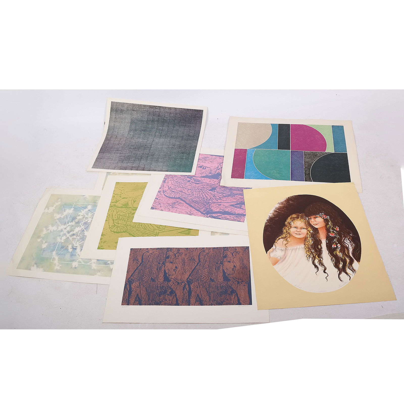 Assorted Modern Art on Paper Lot (1 of 17)