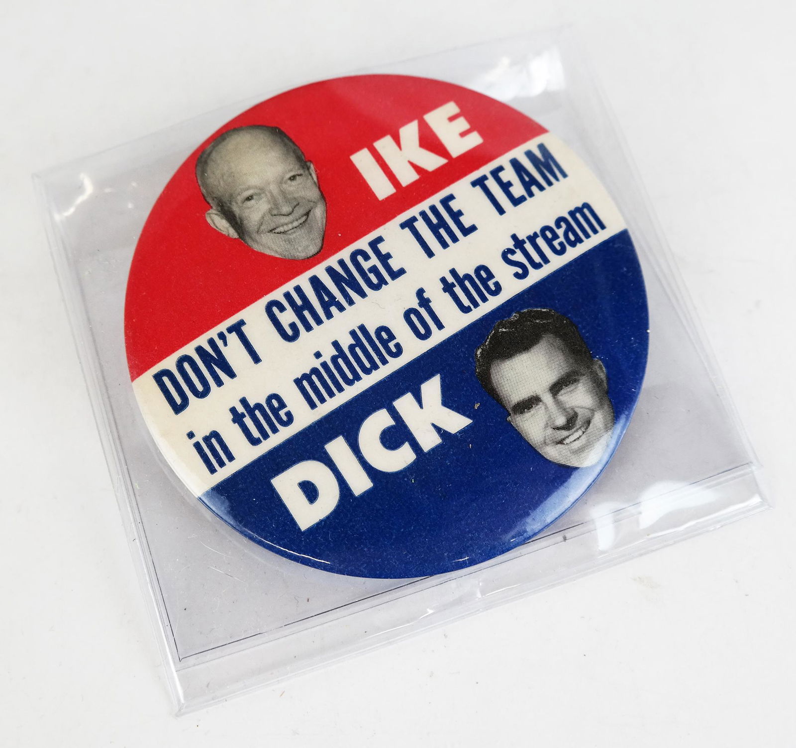 Eisenhower and Nixon 1956 Campaign Button (1 of 5)