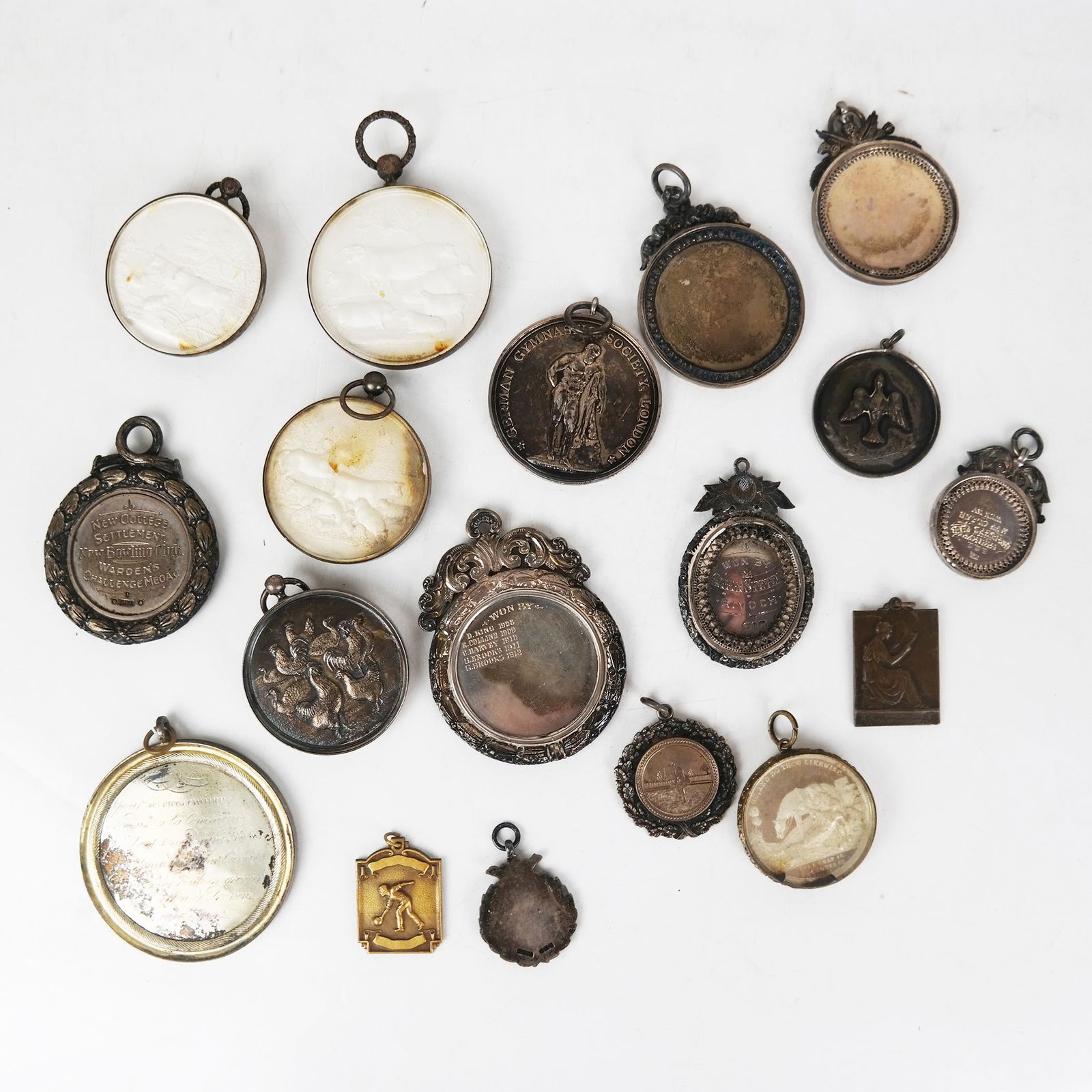 Collection of 18 Antique Medals and Awards (1 of 13)