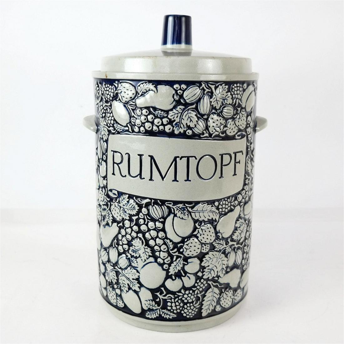 German Ceramic Covered Jar (1 of 8)