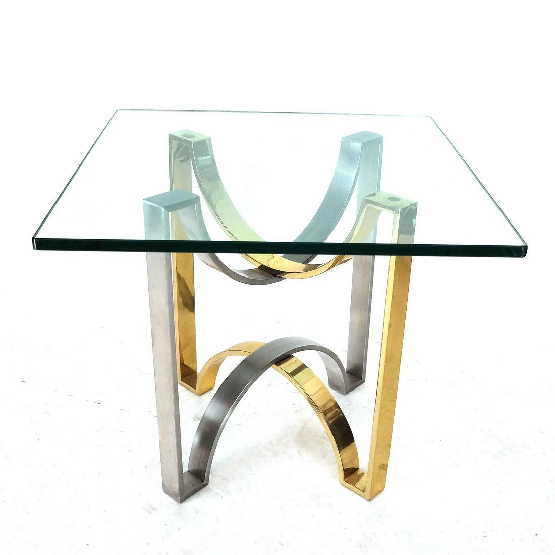 20th C. Modern Glass Top Table (1 of 9)