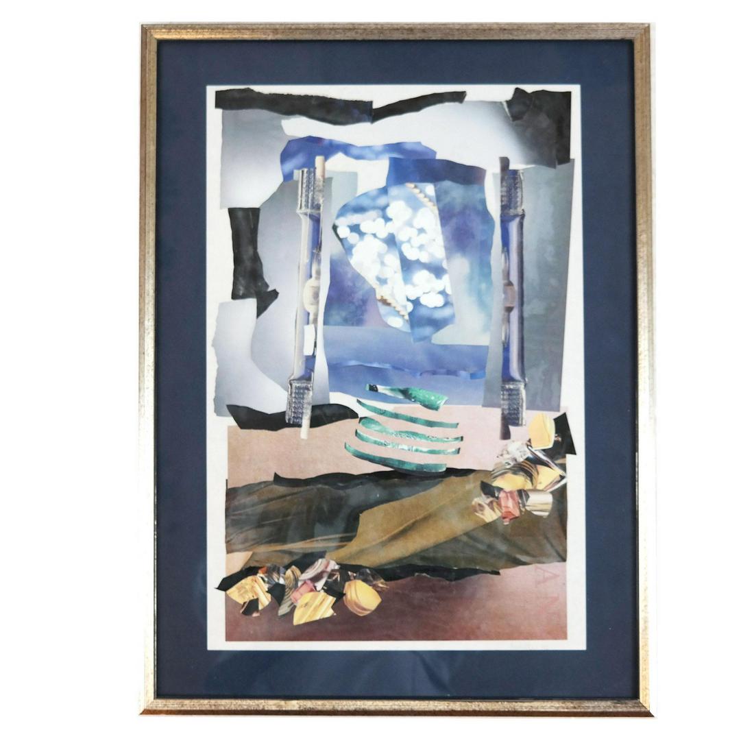 Lanette HUGHES: Abstract Collage - M/M (1 of 6)