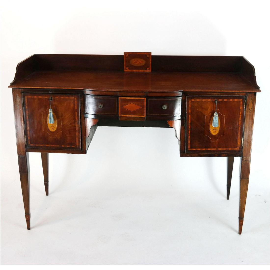 Antique English Hepplewhite-Style Sideboard (1 of 8)