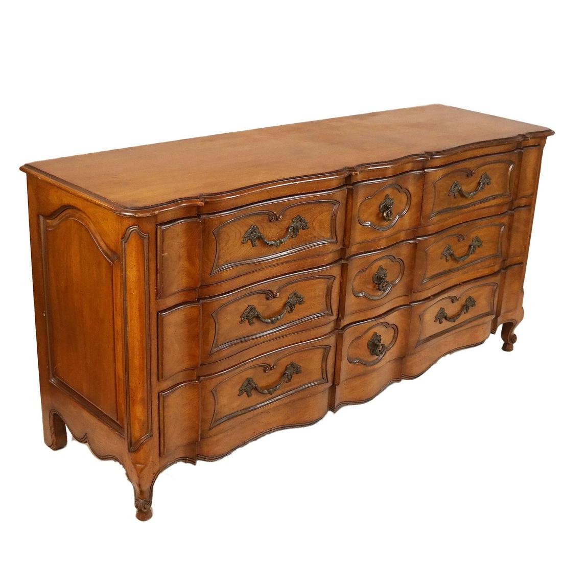 French Provincial-Style 9-Drawer Sideboard (1 of 8)