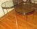 444: Pair of Occasional Tables w/ Tempered Glass Tops - 2