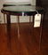 444: Pair of Occasional Tables w/ Tempered Glass Tops - 3