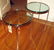 444: Pair of Occasional Tables w/ Tempered Glass Tops - 4