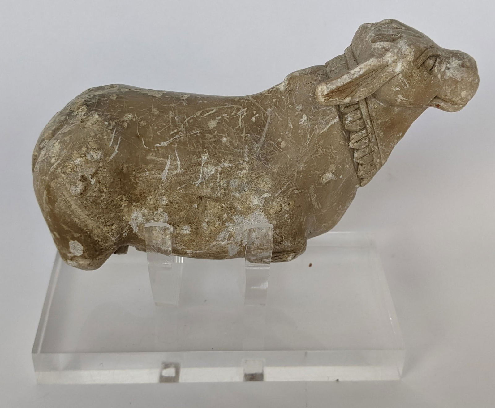 Ancient Indian Nandi Marble Bull (1 of 10)