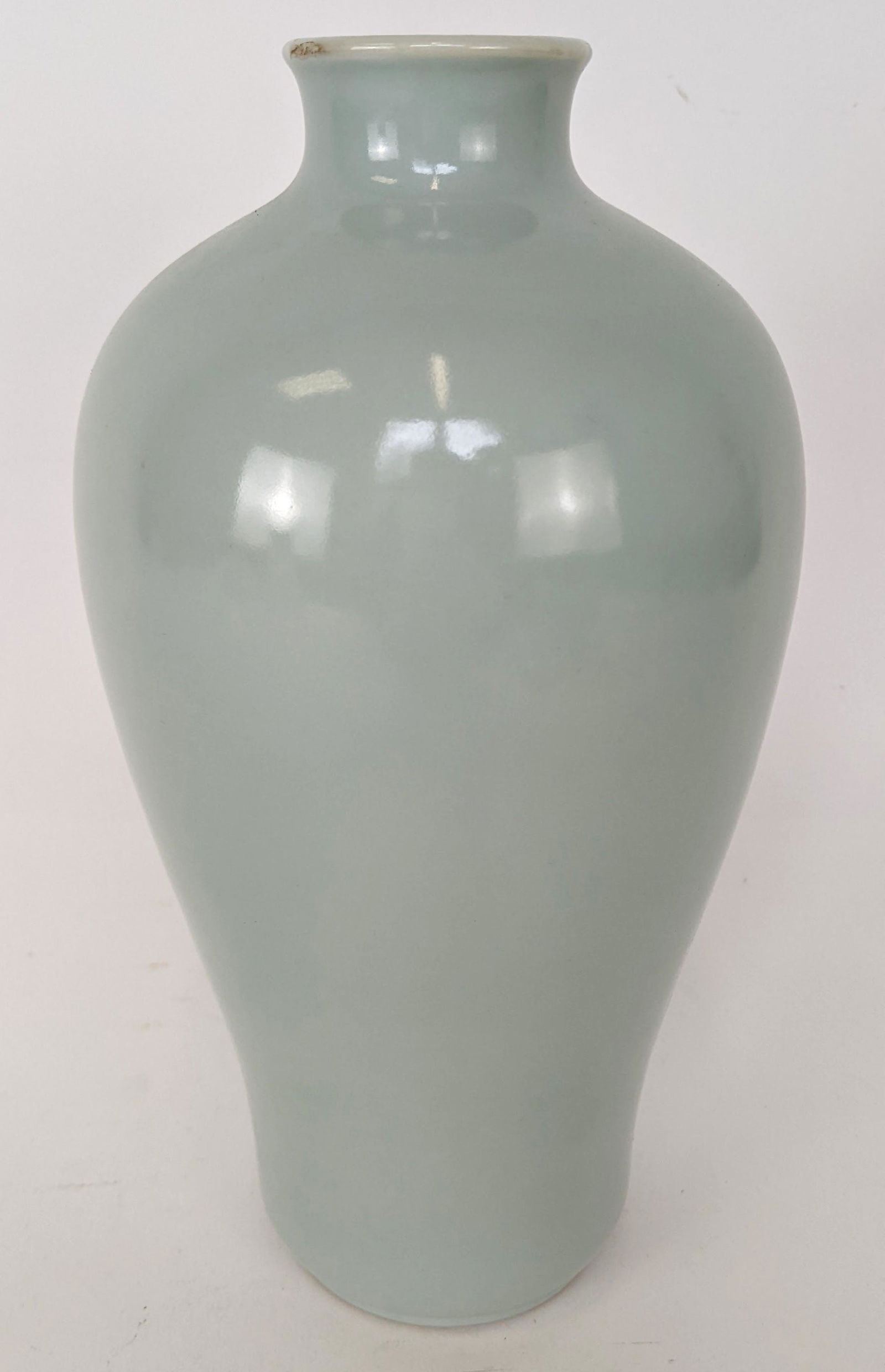Imperial Pale Celedon Mei Ping Vase (1 of 10)