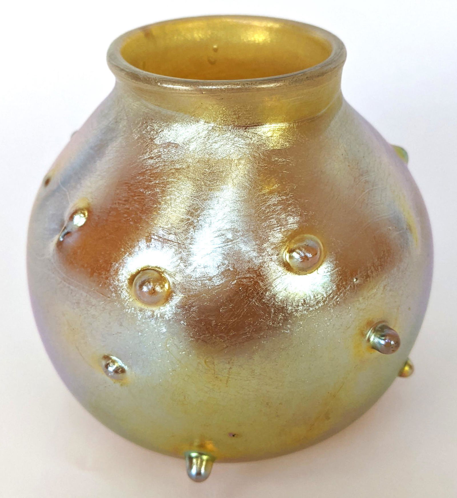 Louis Comfort Tiffany Favrile Glass Vase (1 of 9)