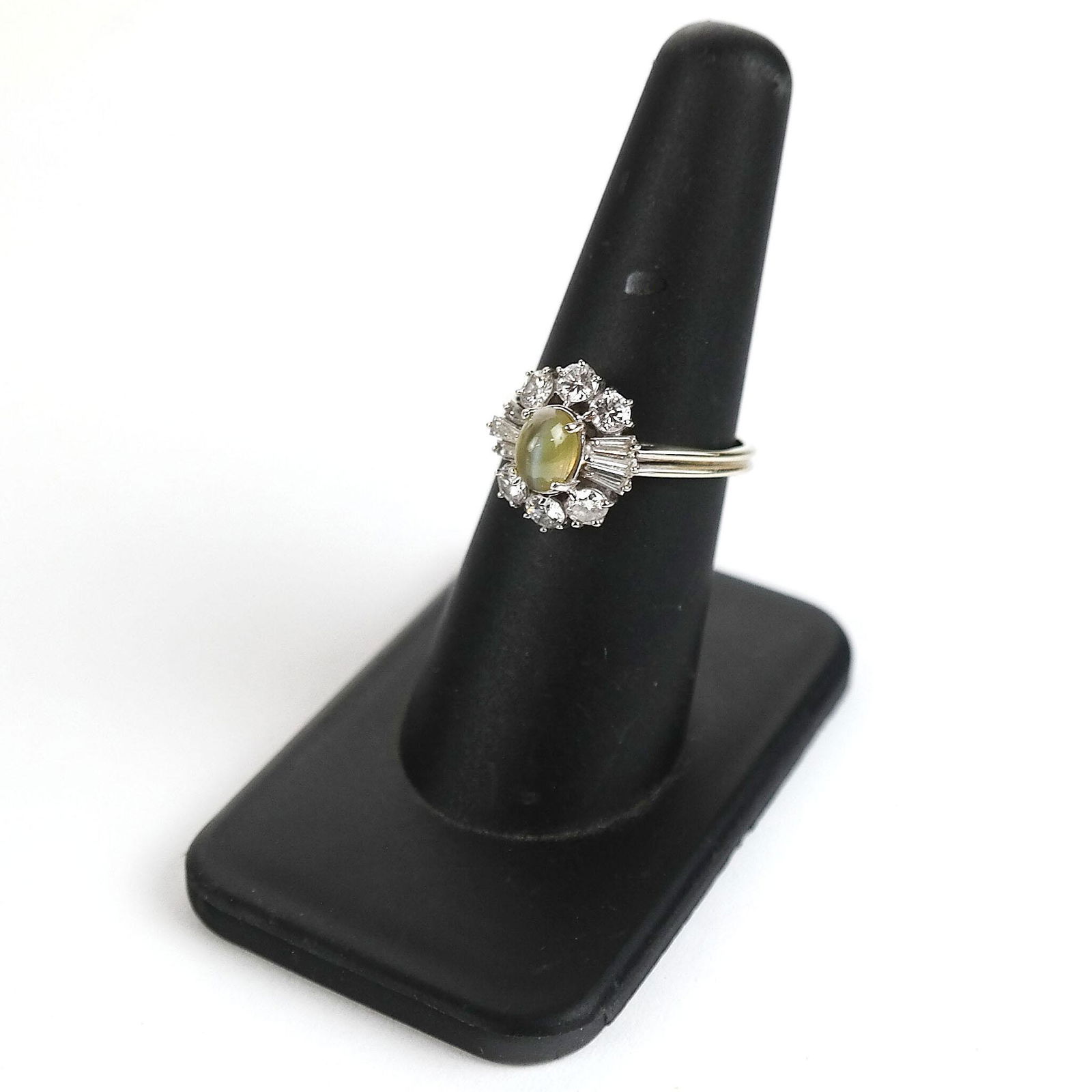 Platinum and Diamond Cluster Ring (1 of 8)