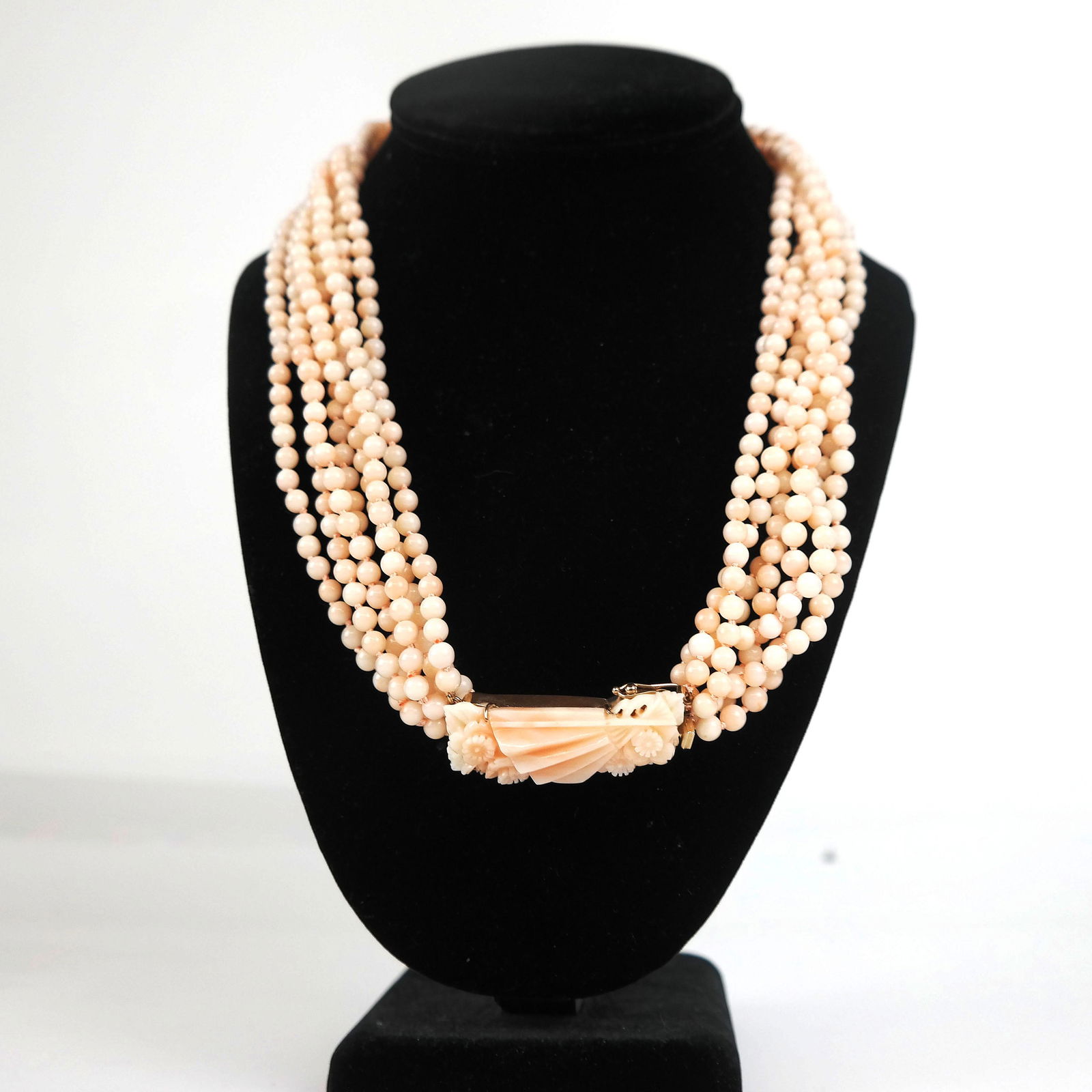 7-Strand Coral Necklace (1 of 11)