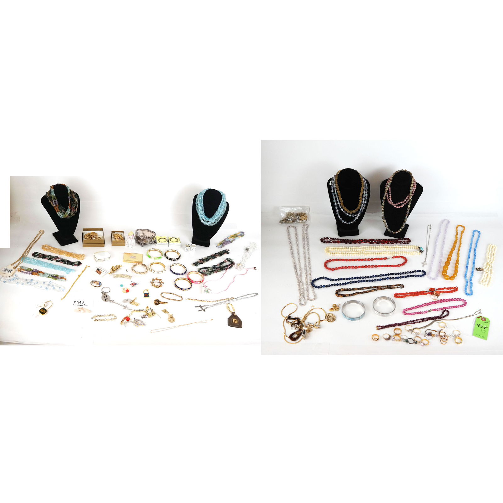 Assorted Lot of Costume Jewelry, Compacts, etc. (1 of 20)