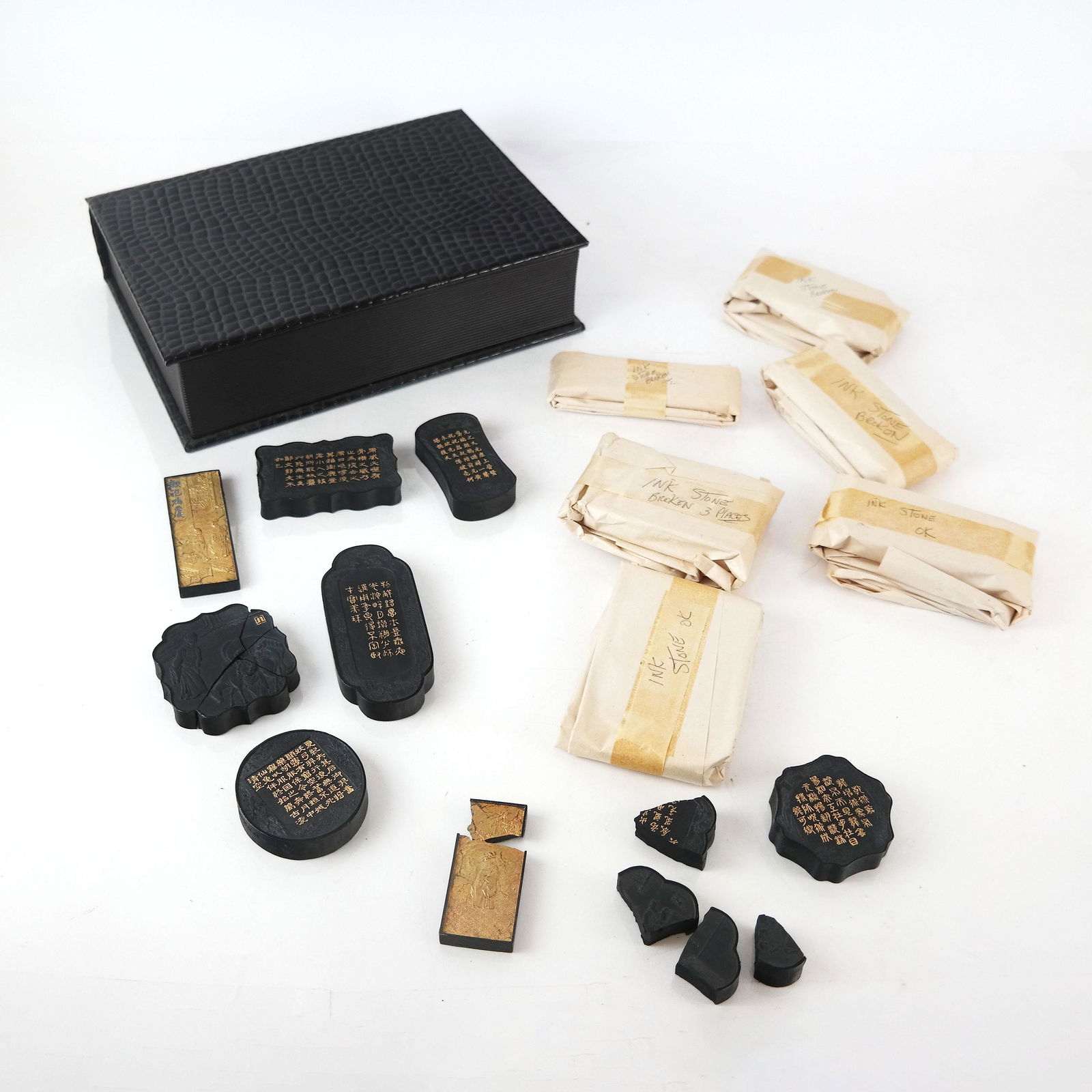 Lot of Chinese Ink Stones (1 of 11)