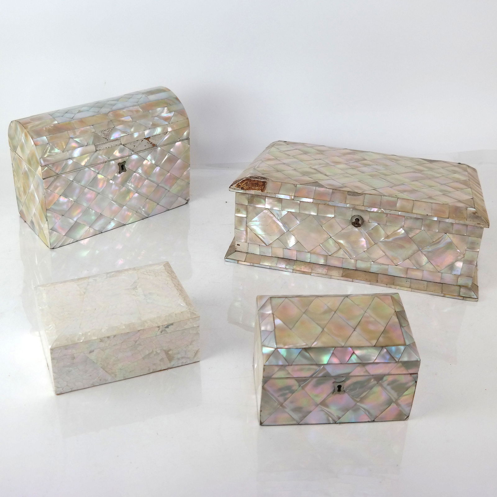 Six Mother-of-Peal Inlaid Desk Articles (1 of 19)