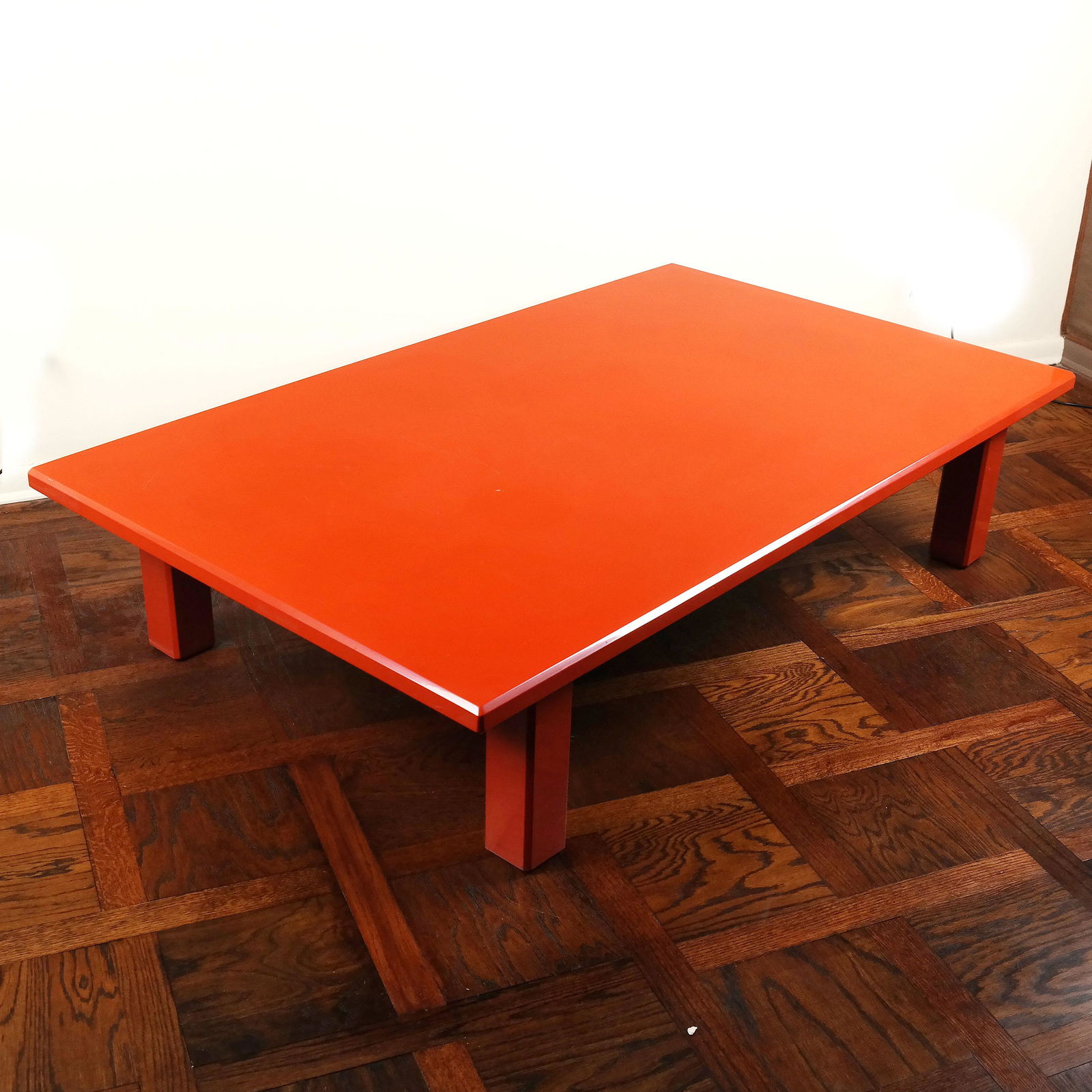 Chinese Red Lacquer Coffee Table (1 of 7)